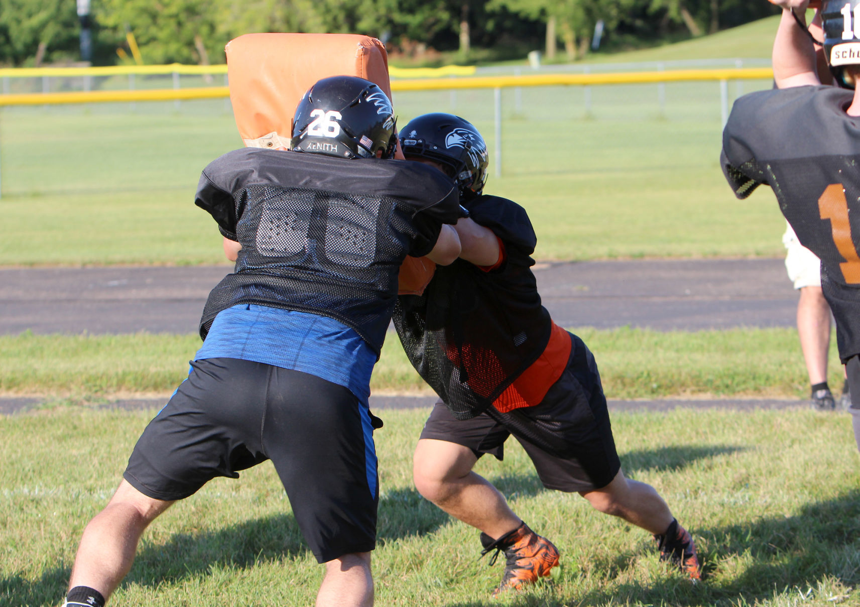 Bloomer football practice 8-8-19